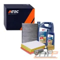 INSPEKTIONSPAKET FILTERSATZ SET B+6L EUROLUB 5W-30 FÜR VW MULTIVAN T5 1.9 2.5