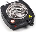 Smoke2u Hotplate Kohleanzünder für Shisha Kohle Schwarz 500W Leistung