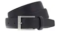 Vanzetti Dresscode: Business 30mm Cambered Leather Belt W80 Gürtel Black