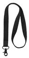 HEZEN Coole Lanyards, Halsband-Schlüsselanhänger, Hals-Lanyards für Schlüssel, Brieftaschen und Ausweishalter (Schwarz)