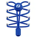 RJ-Sport Elastische Schnürsenkel mit Schnellverschluss – Schnellschnürsystem für einzigartigen Komfort, perfekten Sitz und starken Halt(Blau)