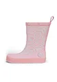 Affenzahn Gummistiefel Vegan Plashy Wetterfest, Rutschfest, mit Einlegesohle in Größe 21-35 Einhorn - Rosa