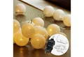 COZY HOME LED-Lichterkette Cotton Balls - Strombetrieben, 20 LED I 6m I Warmweiße LED-Cotton Ball I Hausbett Bunt Deko