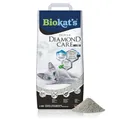 Biokat's Diamond Care Classic Katzenstreu ohne Duft - Feine Klumpstreu aus Bentonit mit Aktivkohle und Aloe Vera - 1 Sack (1 x 10 L)