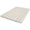 ÖKO Planet Baumwollbettdecke, Füllung: 100% Baumwolle (Bio), Bezug: Baumwolle (Bio), 4-Jahreszeiten-Bettdecke weiß 200 cm x 200 cm