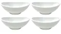 4x Dipschalen Melamin Set Weiß 758 Snackschale Servierschale Klein Mini Saucenschälchen Soja
