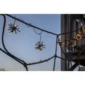 LED-Lichterkette 'Flower Curtain', 10 Cluster - Schwarz
