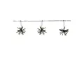 STAR TRADING LED-Lichterkette Feuerwerk 10 Leuchtbälle Büschel 200 bernstein LED 4m f.Außen, 200-flammig