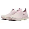 PUMA SOFTRIDE REMI SLIP-ON KNIT WN'S Slip-On Sneaker für Sport, mit SOFTFOAM+ Dämpfung, aus gestricktem Textil rosa 40 EU
