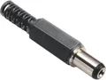 BKL Electronic 072611 Niedervolt-Steckverbinder Stecker, gerade 6.3mm 3mm