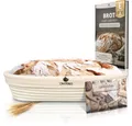 Exitoso Gärkorb Oval, einfach frisches Brot backen - nachhaltig gesund