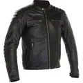 Richa Daytona 2 Motorrad Lederjacke, schwarz, Größe 52 für Männer