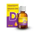 WICK Vigantolvit 500 I. E./Tropfen D3 Öl Tropfen, 10 ml, Einfache Einnahme und praktische anpassbare Dosierung