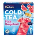 Meßmer Cold Tea Pink Grapefruit| Früchtetee | Kaltaufguss | ohne Zuckerzusatz | 14 Pyramidenbeutel