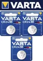 3 x Varta Knopfzelle CR 2430 Batterien neue Produktion aus 2025 3 Stück MHD 2032