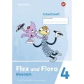 Flex und Flora - Ausgabe 2021 Arbeitsheft 4 Zu den Heften für die Ausl / Nadine Pistor, Elke Schnepf-Rimsa, Arbeitsheft 4 Zu den Heften für die Ausleihe