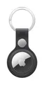 Apple AirTag Feingewebe Schlüsselanhänger – Schwarz ​​​​​​​