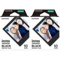 Fujifilm Instax Square Film Black Frame 2er Pack