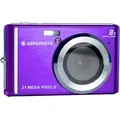 AgfaPhoto Kompaktkamera Realishot DC5200, 21 MP, CMOS-Sensor, 8-facher Digitalzoom, HD-Video (720p), 2,4-Zoll-LCD-Display, violett - Lila
