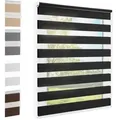 Doppelrollo Doppelrollo Klemmfix schwarz 100x220 cm, Foxx schwarz 100 cm x 220 cm