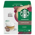 NESCAFÉ DOLCE GUSTO STARBUCKS Cappuccino Balanced & Frothy Kaffeekapseln, mild, 6 St.