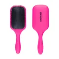 Denman Tangle Tamer Ultra (Pink) Detangling Paddle Brush For Curly Hair And Black Natural Hair - use with both Wet & Dry Hair, D90L 1 Stück (1er Pack)