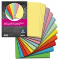 250 Blatt A4 buntes UniversalPapier, 80g/m², DruckerPapier, 10 Farben