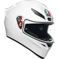 AGV K-1 S Mono Helm, weiss, Größe XL für Männer