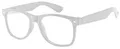 Boolavard Kids Nerd Brille Clear Lens Geek Fake Brillen für Mädchen Jungen Brillen Alter 4-12 (Weiß)
