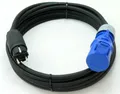 maxgo® CEE Kupplung auf Schuko Adapterkabel Caravan H07RN-F 3G2,5 3x2,5 5m Elektro-Kabel, (500 cm), 3x2.5mm²