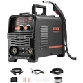 VEVOR MIG-Schweißgerät, 130 A synergetische MIG-Schweißmaschine, 3-in-1-Flusskern-MIG/MMA/Lift-TIG-Mehrprozess-Schweißer, Welder mit IGBT-Wechselrichtertechnologie und digitalem Anzeigebildschirm