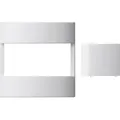 Gira 147027 Abdeckung mit Aufsteckblende für Bewegungsmelderaufsatz 1,10 m Standard, System 55, reinweiß seidenmatt