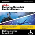 Adobe Photoshop & Premiere Elements 2026 Student & Teacher Edition (1 User, 1 Geräte/User, 36 Monate) (30013290)