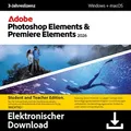 Adobe Photoshop & Premiere Elements 2026 | Lehrer & Studenten | Download-Code