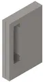 Schedel Schamwand für Emco asis WC Modul 800x1200x175mm