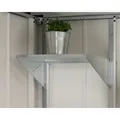 Hörmann Ecostar Regalboden für "Euroline" und "Juno" Gerätehäuser, silber, 48 x 35 cm (B x T)