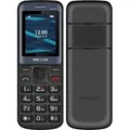 Maxcom Mm718 Mobiltelefon  One Size / EU Plug 220V  One Size - Schwarz