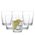 SCHOTT ZWIESEL Allround Becher klein Basic Bar Selection (6er-Set), filigranes Trinkglas, spülmaschinenfeste Tritan-Kristallgläser, Made in Germany (Art.-Nr. 115848)