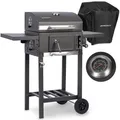 Berdsen BD-892 schwarzer Holzkohlegrill mit Abdeckung
