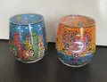 Goebel 2 x  Glas-Windlicht - Summer + Romance - Rizzi  - Teelichthalter - 2024