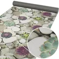 ANRO Küchenläufer Küchenteppich Teppich-Läufer pflegeleicht Läufer Flur Küche rutschfest abwaschbar Spa 100 x 65 cm