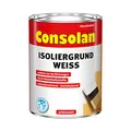 Consolan Isoliergrund, Zuverlässiger Schutz vor Verfärbungen, Weiß, 750ml