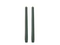 UYUNI Lighting LED-Stabkerze Smooth Olive Green 2erSet 25cm