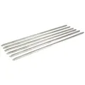 Grillrost.com BBQ Grillrost BBQ 6 Stück Edelstahl Spieße für den Asado Halter, Made in Germany silberfarben Ersatz-Spieße INOX Steckerlfischhalter | 10 cm x 500 cm x 10 cm
