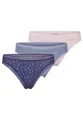 sloggi T-String 3er Pack GO Crush (Spar-Set, 3-St) String - Baumwolle - Atmungsaktiv - Komfortabel und atmungsaktiv