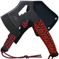 Fox Outdoor kleines Universalbeil Redrope Camping Ganzstahlbeil Polyesterscheide