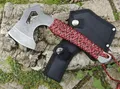 FOX Outdoor " Red Rope " Axt Campingaxt Bushcraft Beil mit roter Schnur 44303