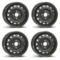 4 Stahlfelgen Alcar 4040 5.0Jx13 ET45 4x100 für Chevrolet Aveo Kalos