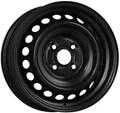 4x Stahlfelgen ALCAR-STAHLRAD 4040 Black 5x13 ET45 LK4 100 13 Zoll Felgen Stahl