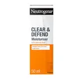 Neutrogena Spot Controlling Feuchtigkeitscreme mit 0,5% Salicylsäure (1 x 50 ml), feuchtigkeitsspendende Gesichtscreme für zu Akne neigende Haut, ölfreie Gesichtsfeuchtigkeit